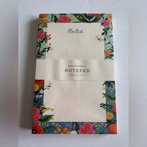 Rifle Paper Co. Floral Notes Blank Notepad - Sealed in Package